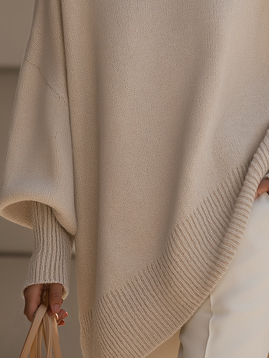 Oversize Pullover Damen | Asymmetrischer Saum und lässiger Chic | L&F - 6 - Lieblingsform