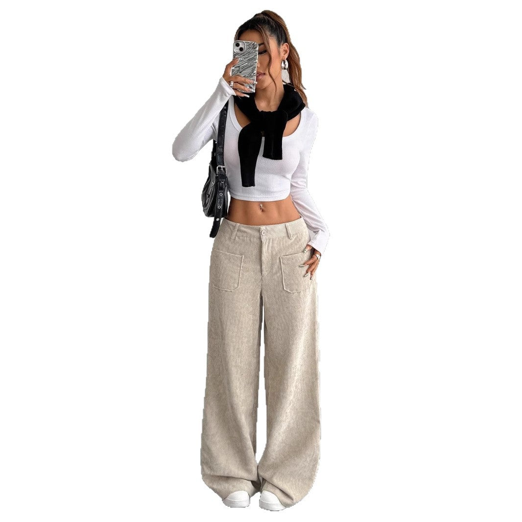 Weite Hose Damen - Mit Taschen und legerem Schnitt - L&F - 3 - Lieblingsform