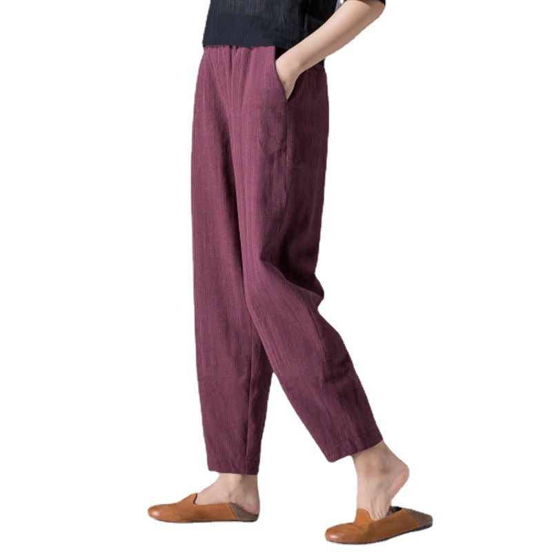 Weite Hose Damen - Lockerer Schnitt mit Taschen - L&F - 3 - Lieblingsform