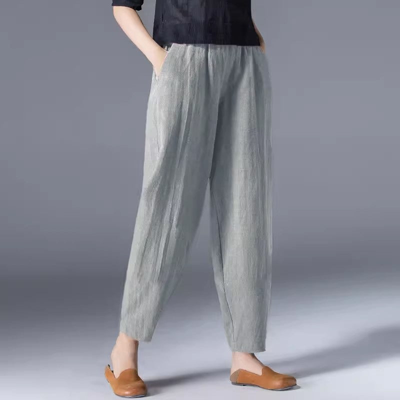Weite Hose Damen - Lockerer Schnitt mit Taschen - L&F - 5 - Lieblingsform
