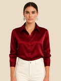 Bluse Damen mit Langarm und klassischem Kragen | L&F - 1 - Lieblingsform