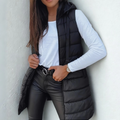 Damen Steppweste mit Kapuze und tailliertem Schnitt | L&F - 3 - Lieblingsform
